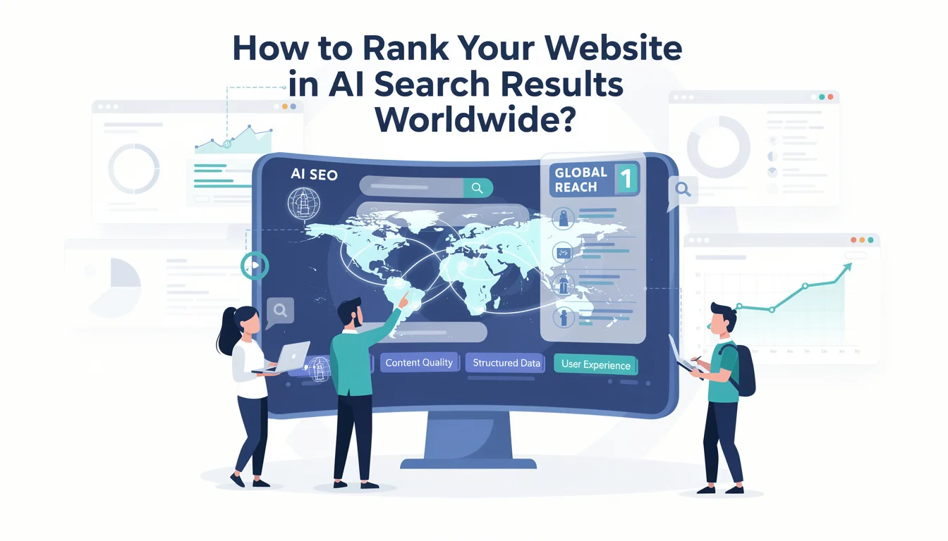 How to Rank Your Website in AI Search Results Worldwide?